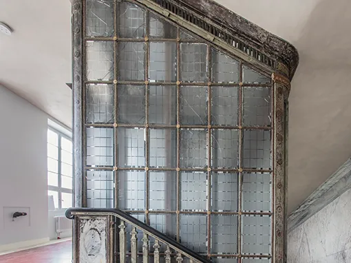 Verglasung nach der Restauration